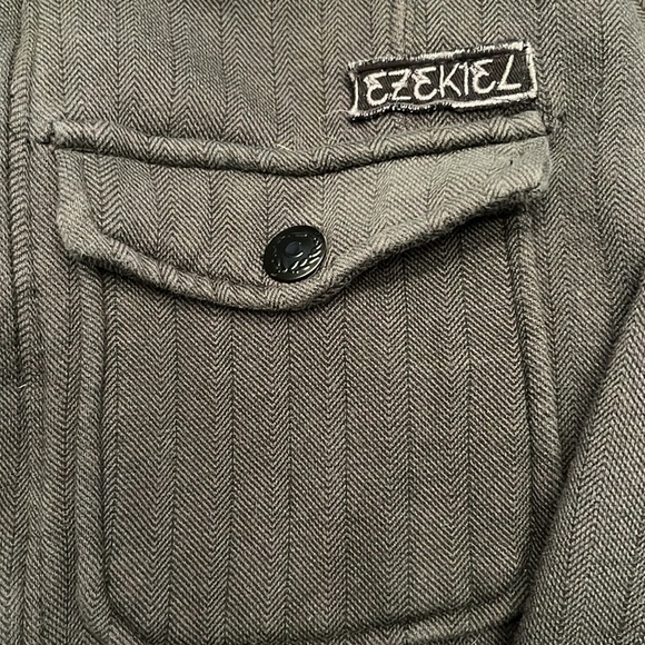 Ezekiel military style button up jacket - Picture 8 of 9